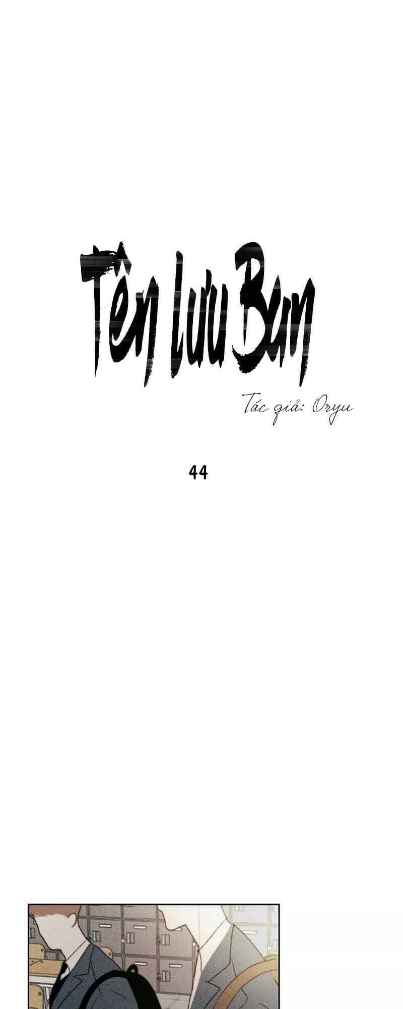Tên Lưu Ban Chương 44 Ảnh 32