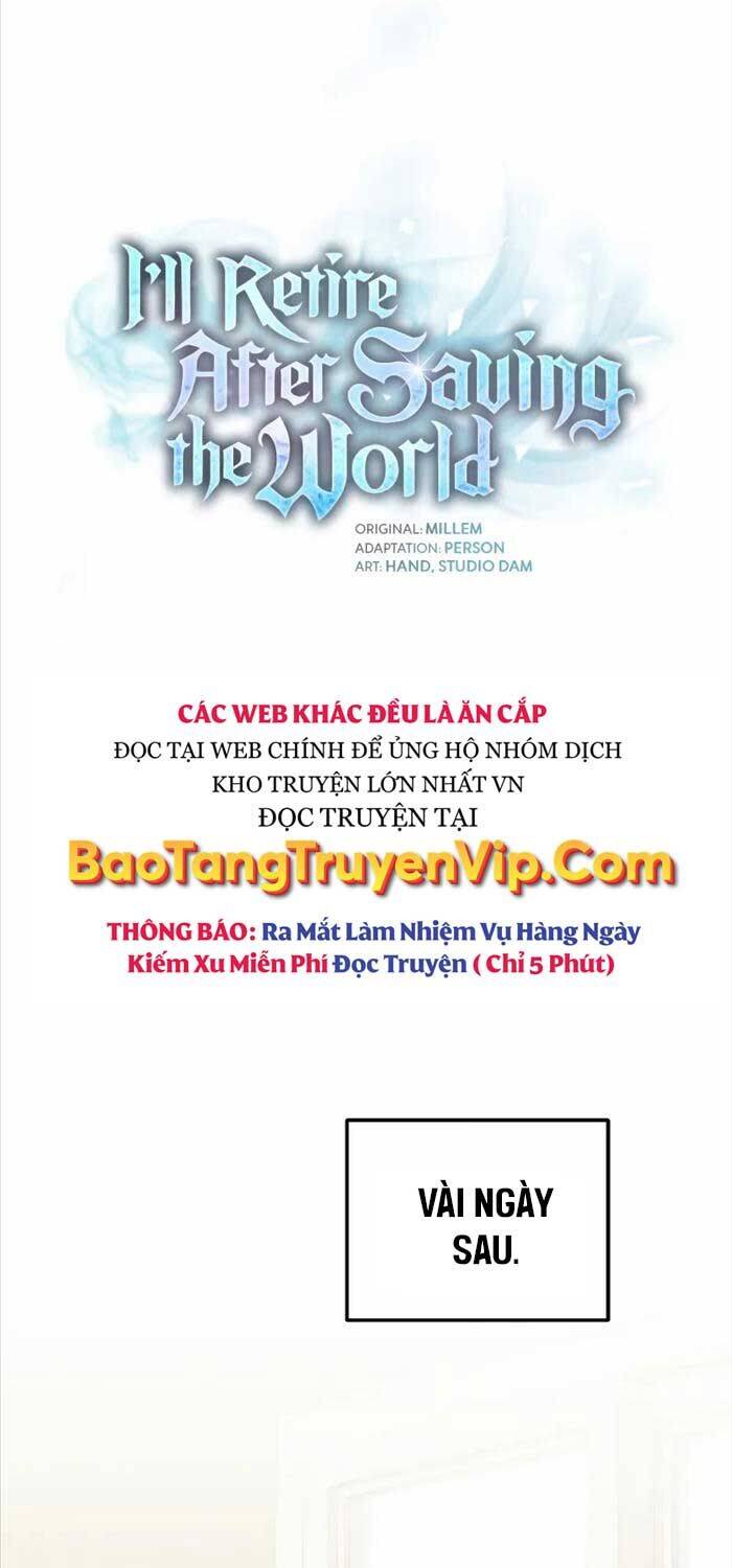 Tôi Sẽ Nghỉ Hưu Sau Khi Cứu Thế Giới Chương 37 Ảnh 22