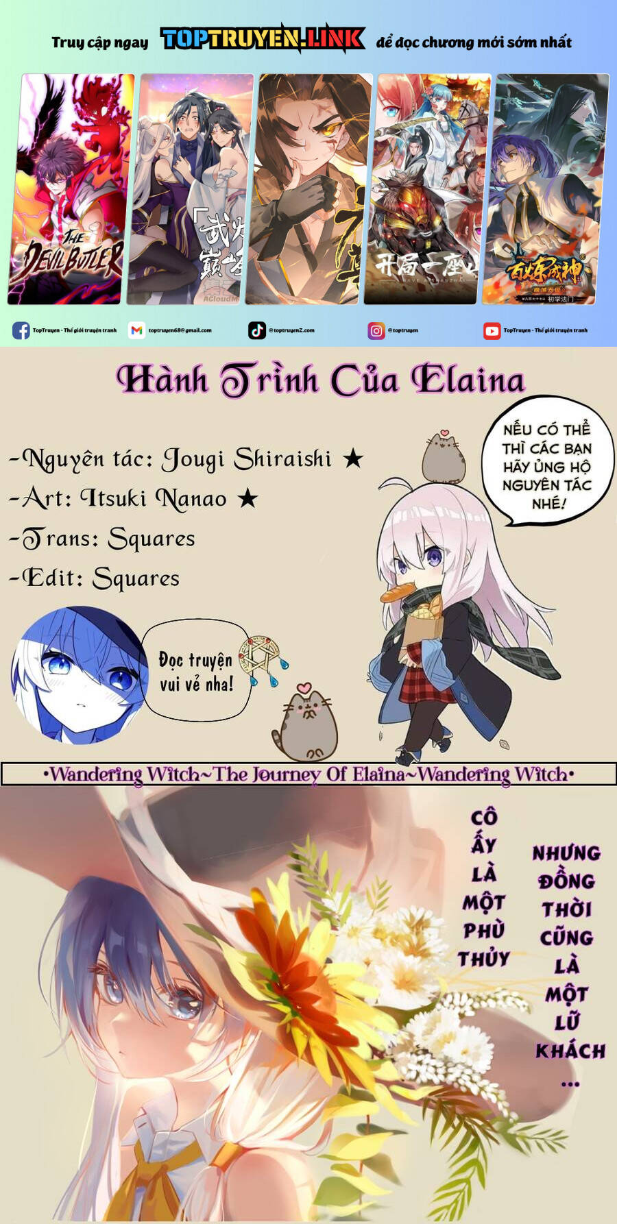 Majo No Tabitabi Chương 31.3 Ảnh 3