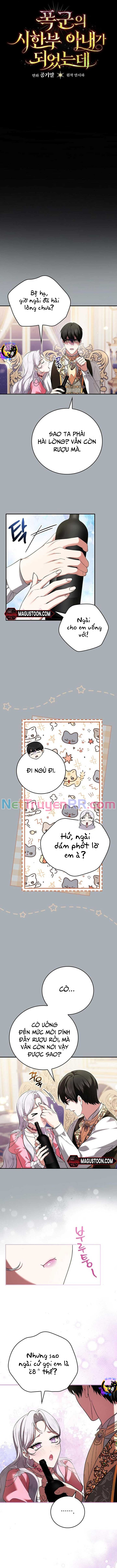 Bỗng Một Ngày Tôi Trở Thành Vợ Sắp Chết Của Bạo Chúa Chương 16 Ảnh 3