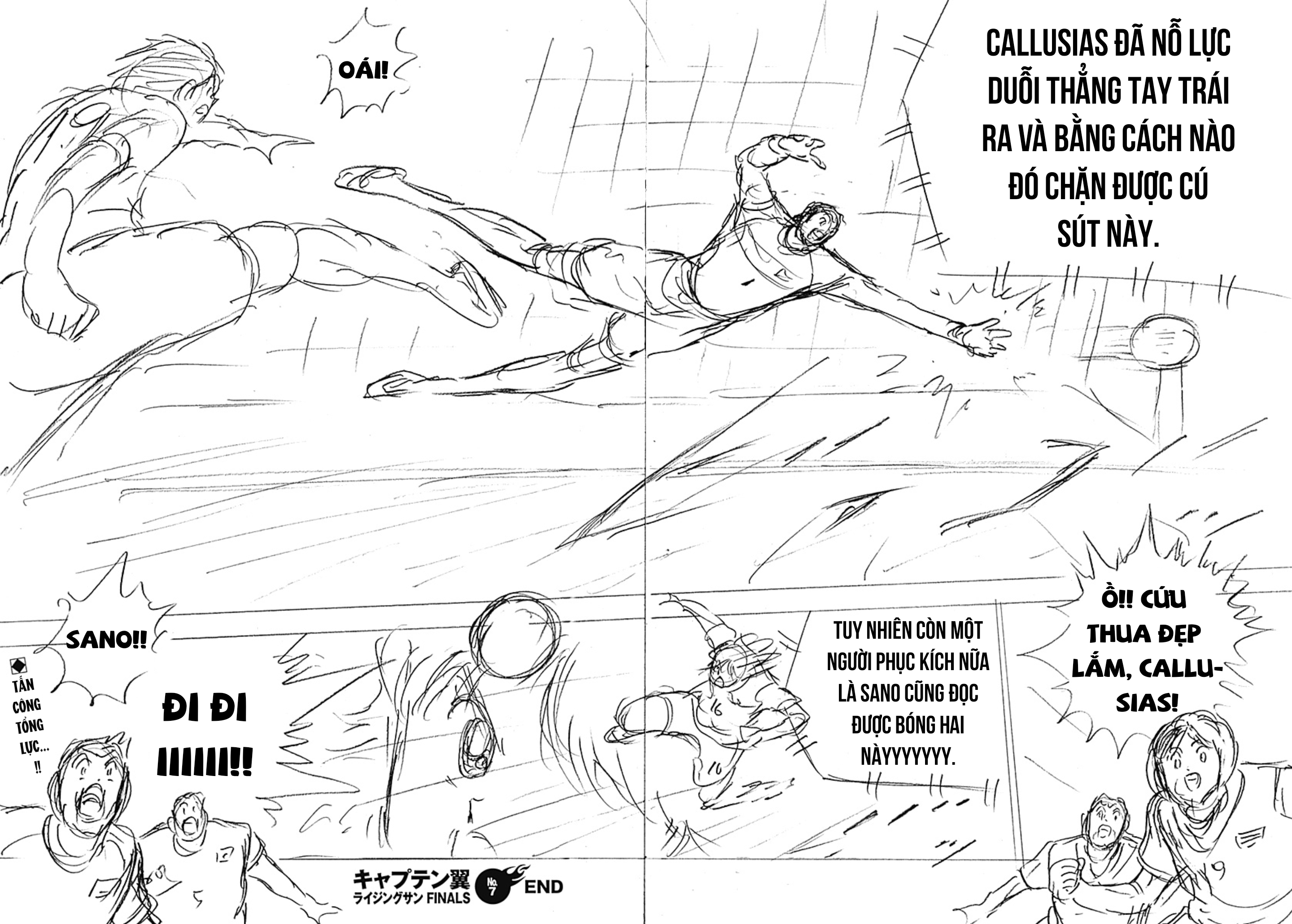 Captain Tsubasa Rising Sun Finals Chương 7 Ảnh 19