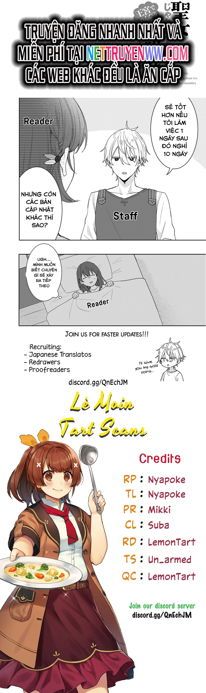 Seijo Ja Nakatta No De, Oukyuu De Nonbiri Gohan Wo Tsukuru Koto Ni Shimashita Chương 3 Ảnh 11