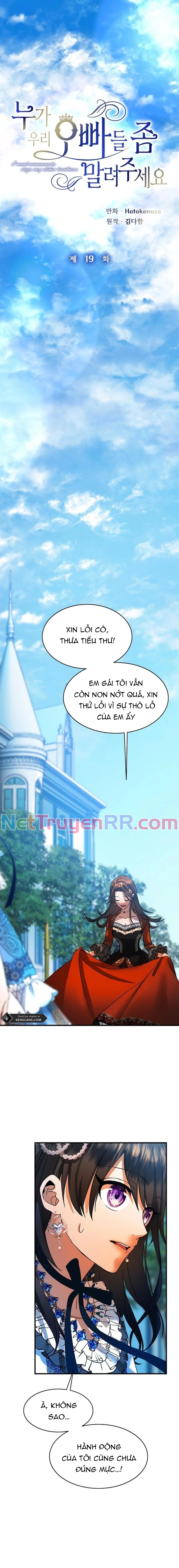 Tôi Cần Ai Đó Ngăn Chặn Các Anh Trai Của Tôi Chương 19 Ảnh 2