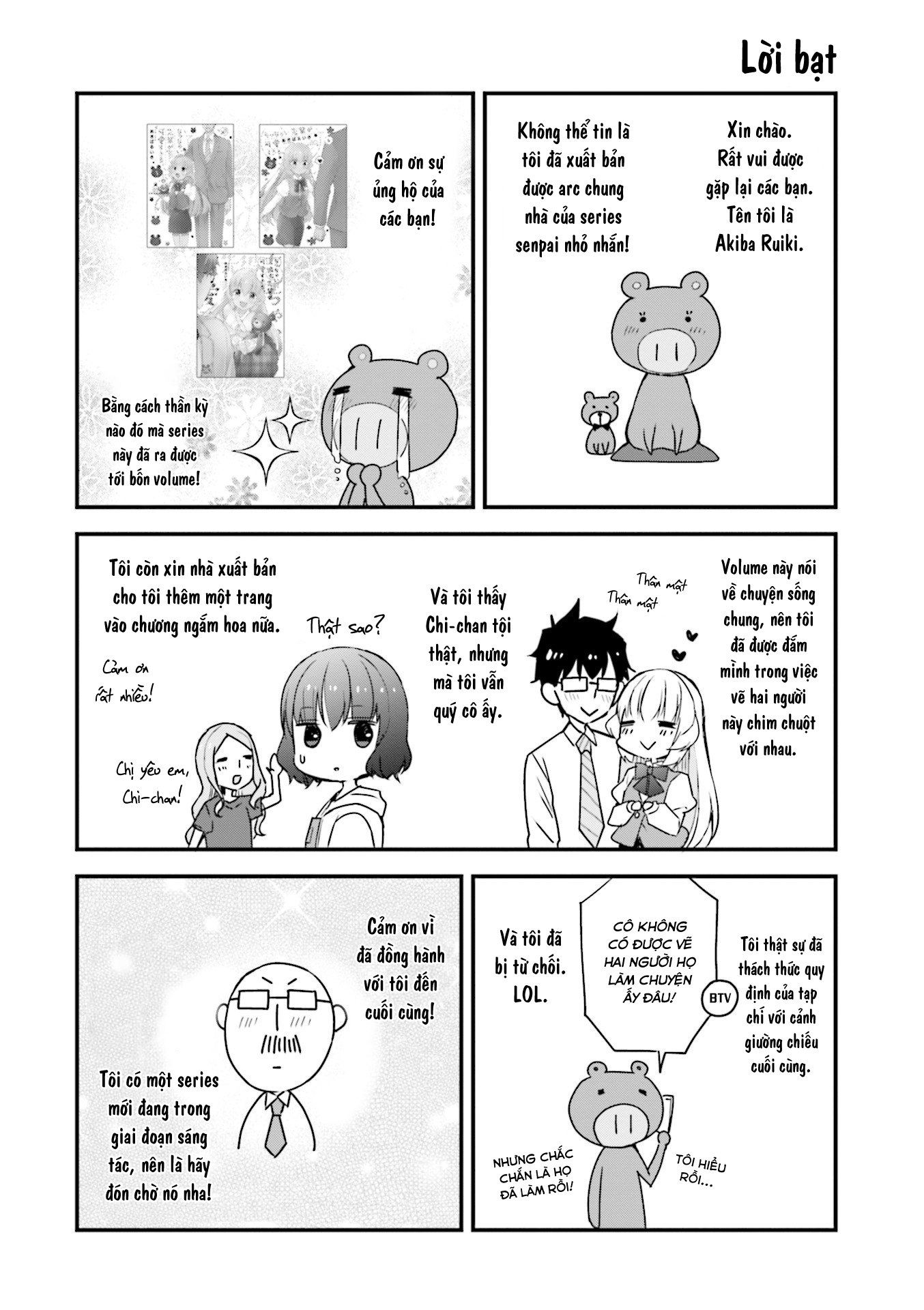 Sống Chung Với Senpai Kiêm Bạn Gái Nhỏ Nhắn Của Tôi [End] Chương 11 Ảnh 12