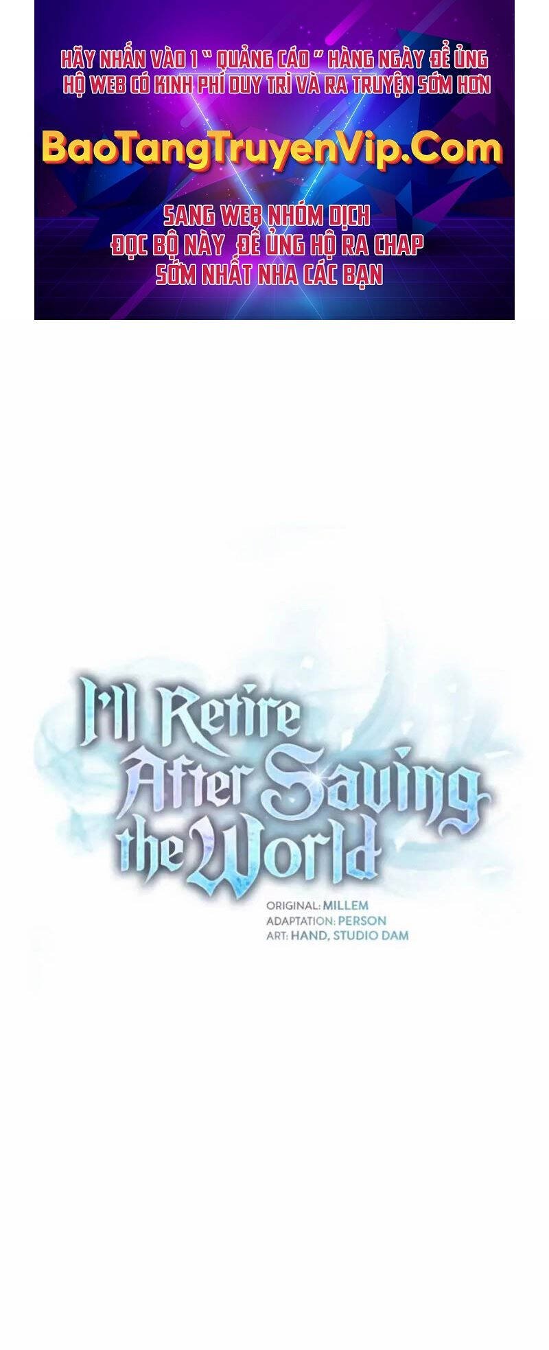 Tôi Sẽ Nghỉ Hưu Sau Khi Cứu Thế Giới Chương 27 Ảnh 2