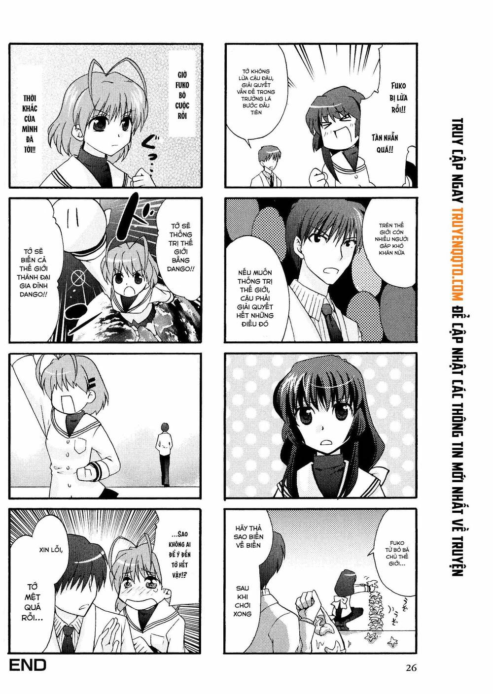 Clannad: Magic 4-Koma Chương 4 Ảnh 10
