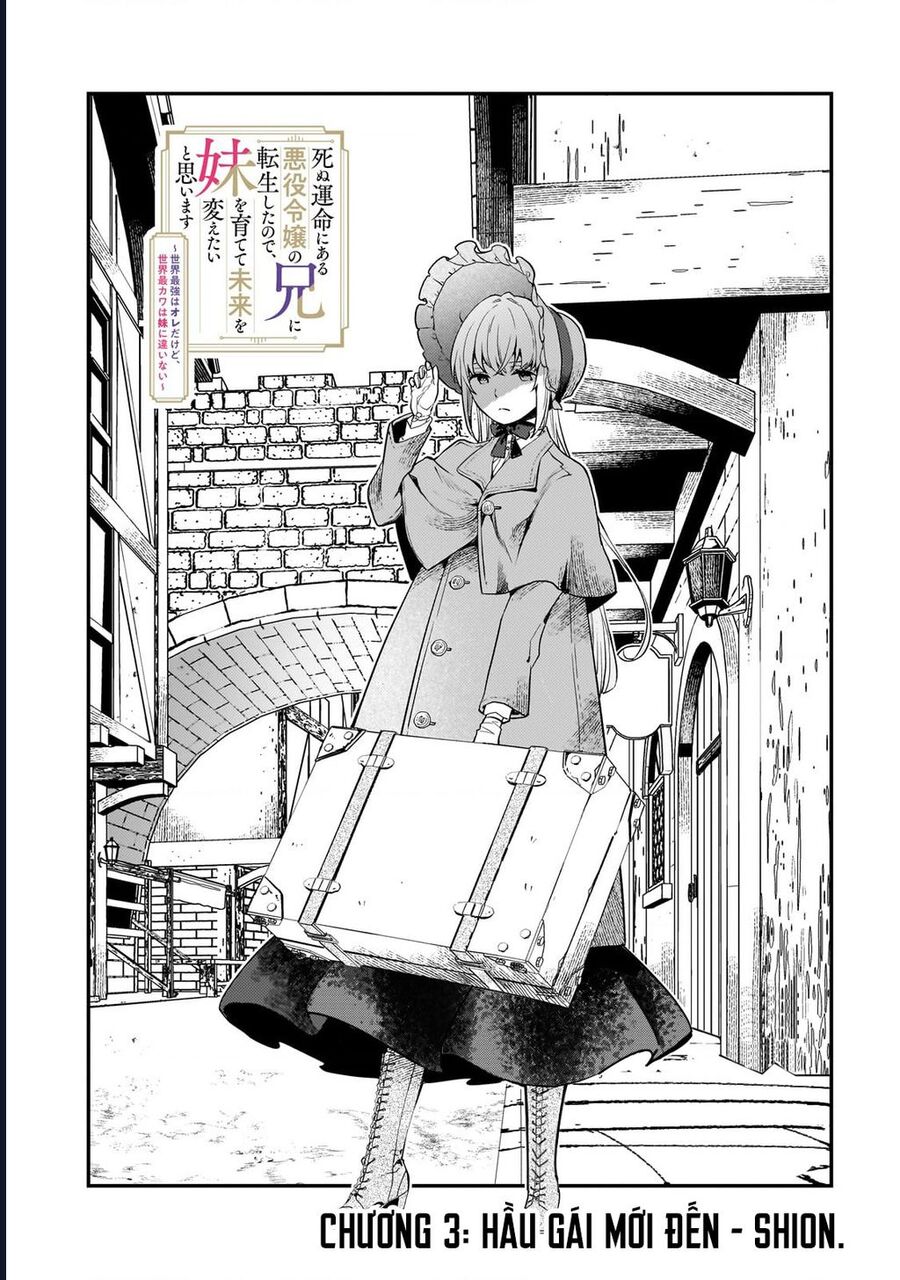 Shinu Unmei Ni Aru Akuyaku Reijou No Ani Ni Tensei Shitanode, Imouto Wo Sodatete Mirai Wo Kaetai To Omoimasu Chương 3 Ảnh 3
