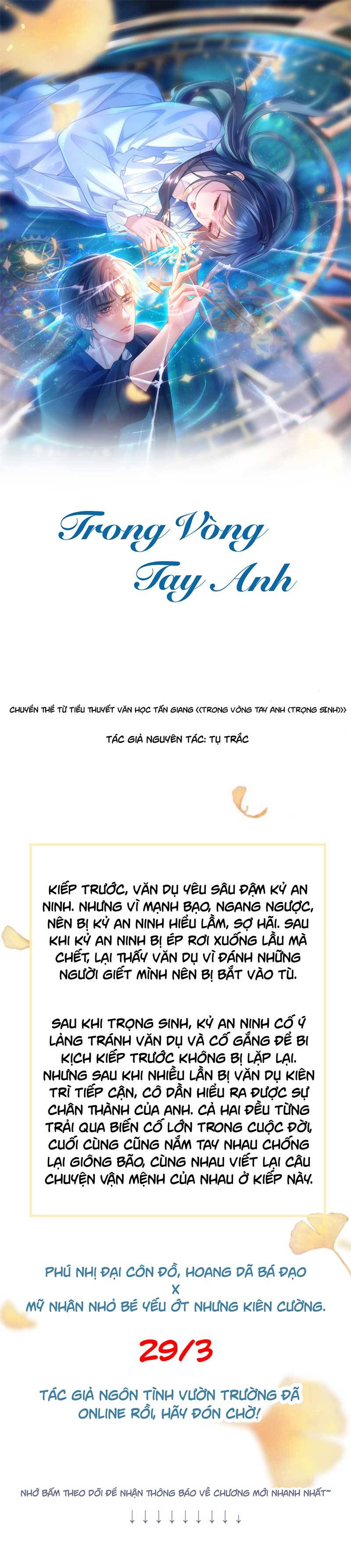 Trong  Vòng Tay Anh [Trùng Sinh] Chương 0 Ảnh 2