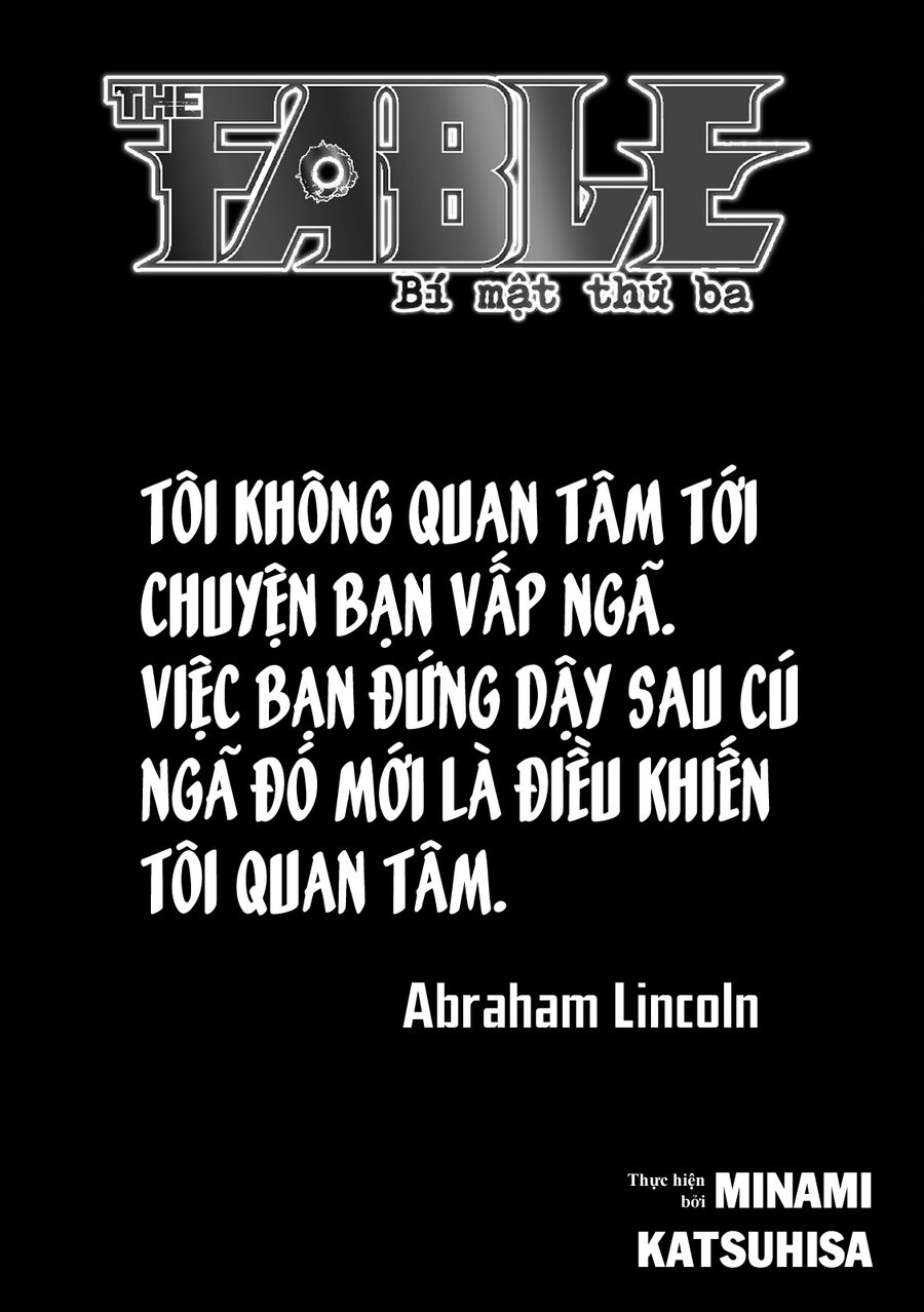 The Fable: Bí Mật Thứ Ba Chương 1 Ảnh 12