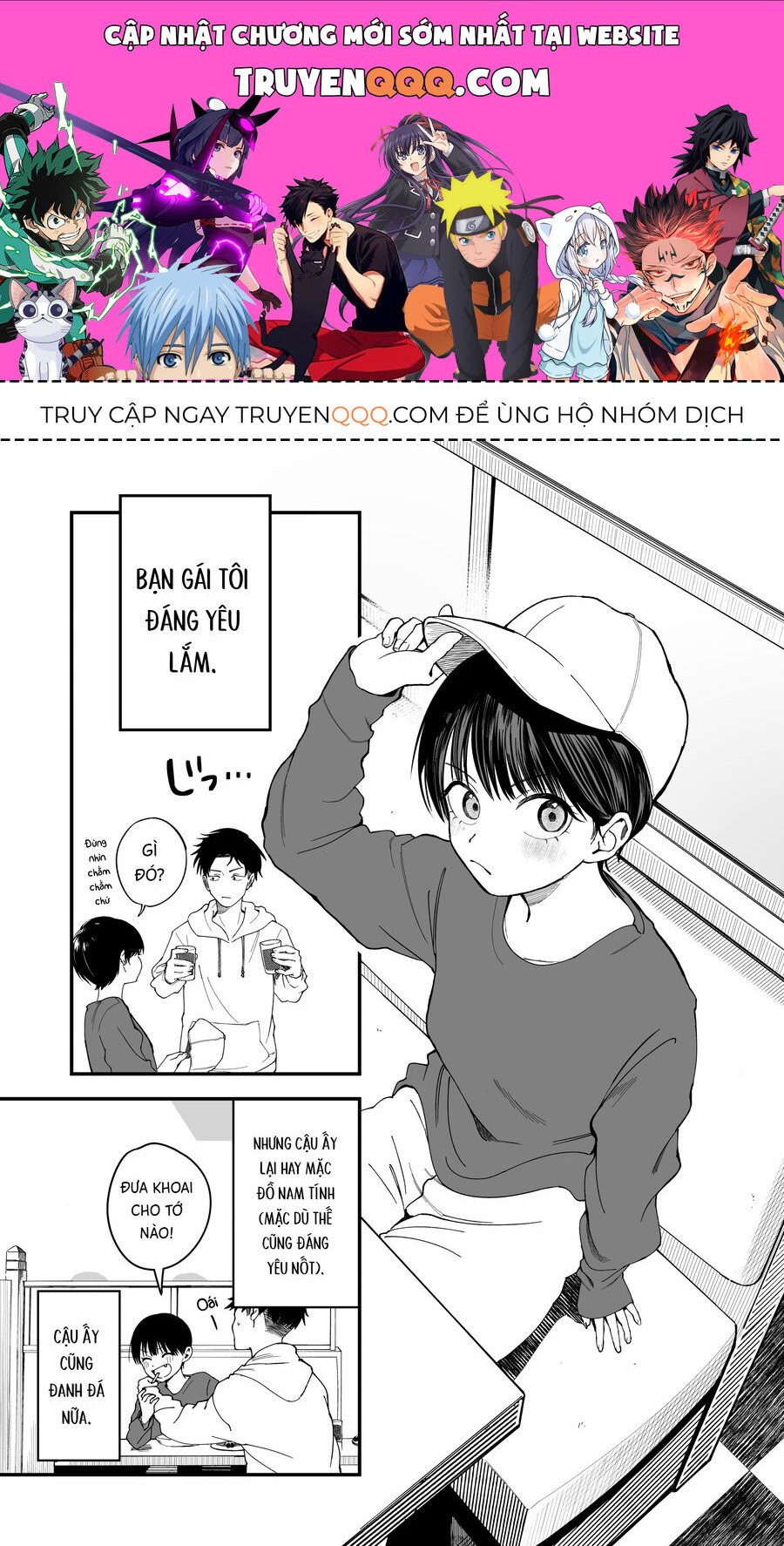 Bạn Gái Tomboy Quá Đỗi Đáng Yêu Chương 1 Ảnh 2