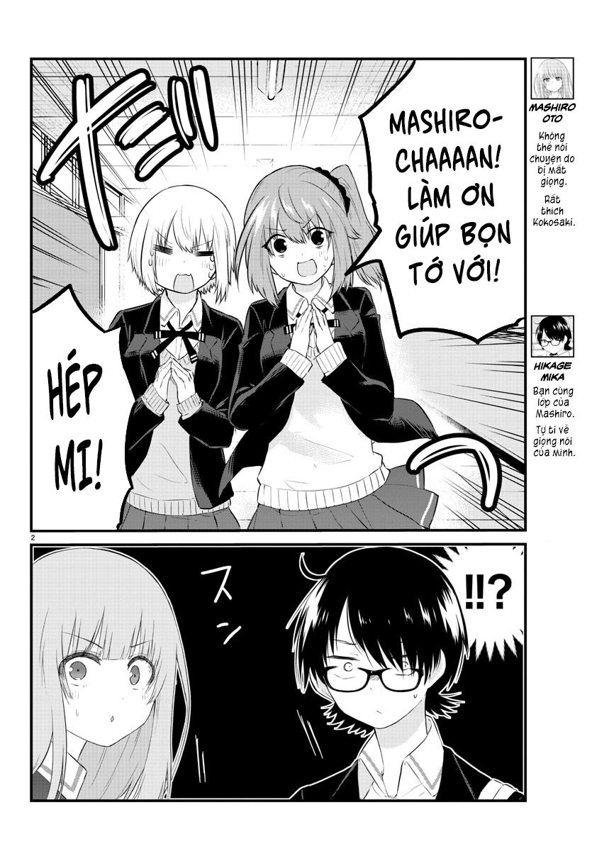 Koe Ga Dasenai Shoujo Wa "Kanojo Ga Yasashisugiru" To Omotte Iru Chương 46 Ảnh 3