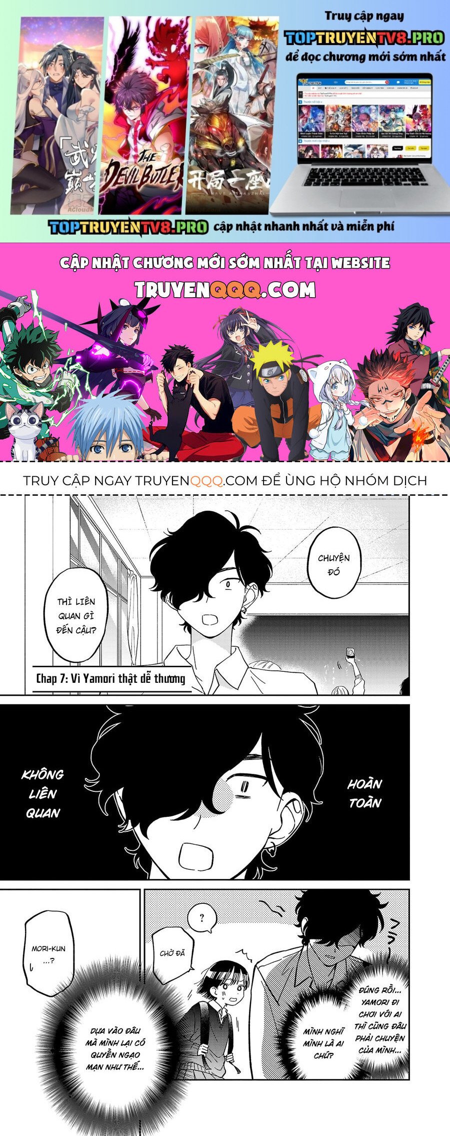 Đừng Làm Tôi Bối Rối, Yamori-Kun Chương 7 Ảnh 2