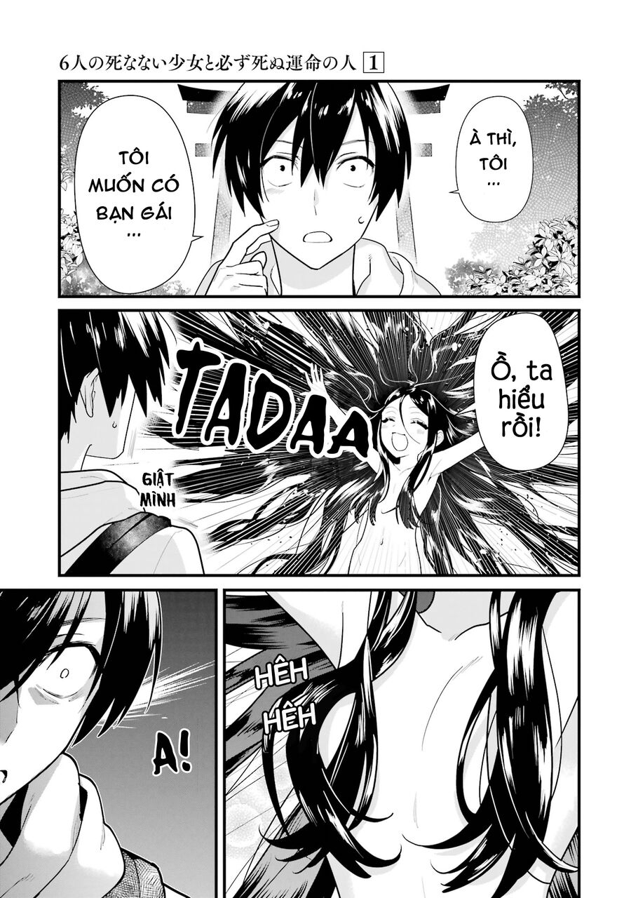 6 Cô Gái Bất Tử Và Chàng Trai Được Định Sẵn Là Phải Chết Chương 1 Ảnh 14