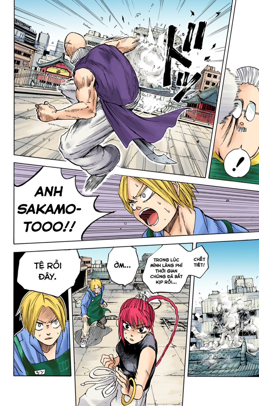 Sakamoto Days (Bản Màu) Chương 4 Ảnh 15