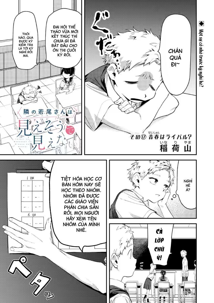 Cô Bạn Wakao-San Bàn Bên Có Vẻ Nhìn Thấy Gương Mặt Của Tôi Nhưng Tôi Thì Không Chương 17 Ảnh 3