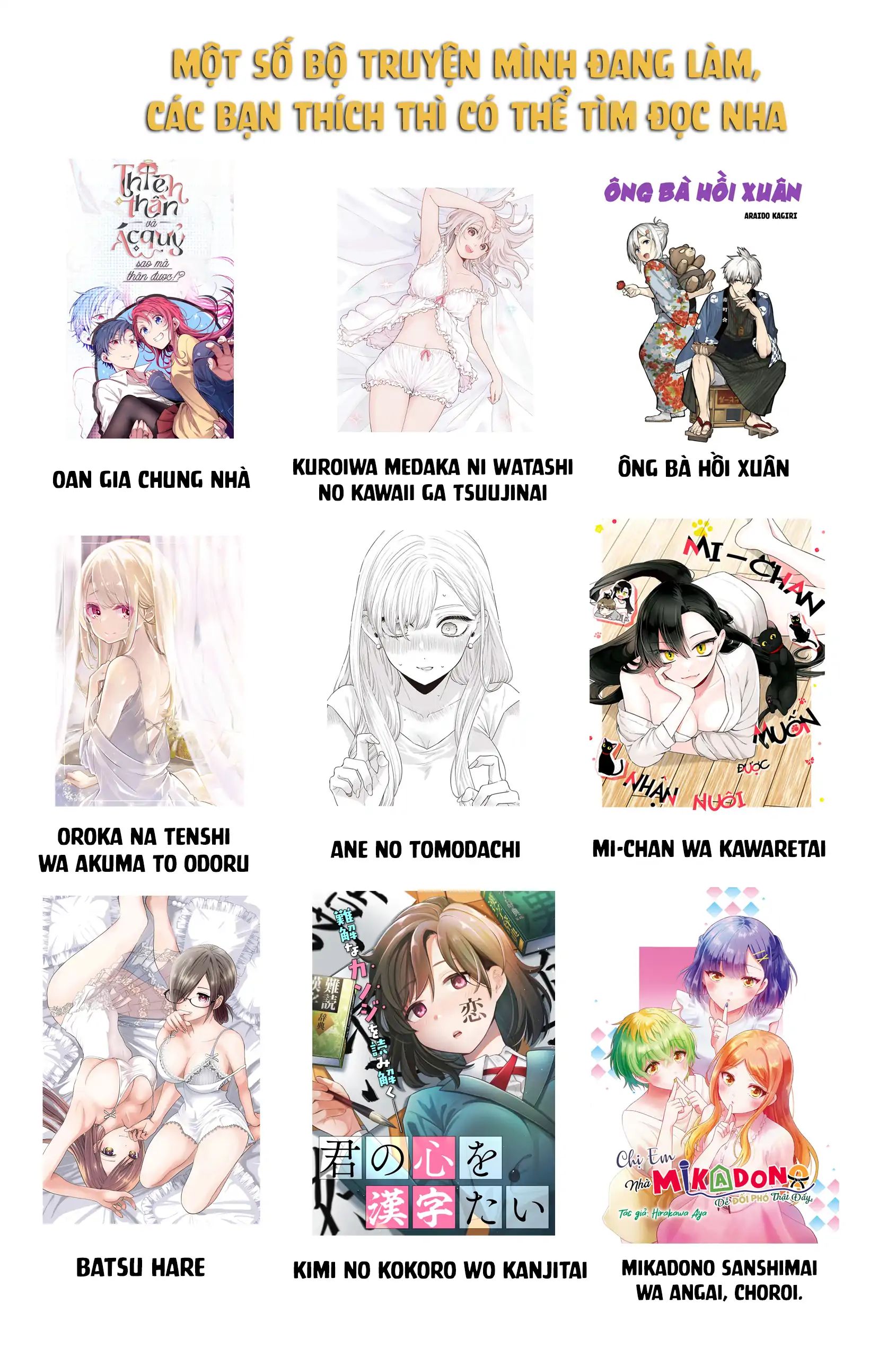 Ba Chị Em Nhà Mikadono Dễ Đối Phó Thật Đấy Chương 161 Ảnh 19