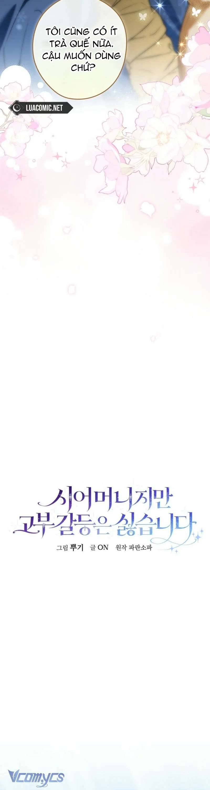 Tuy Là Mẹ Chồng Nhưng Tôi Không Thích Mâu Thuẫn Giữa Mẹ Chồng Và Nàng Dâu Chương 5 Ảnh 22
