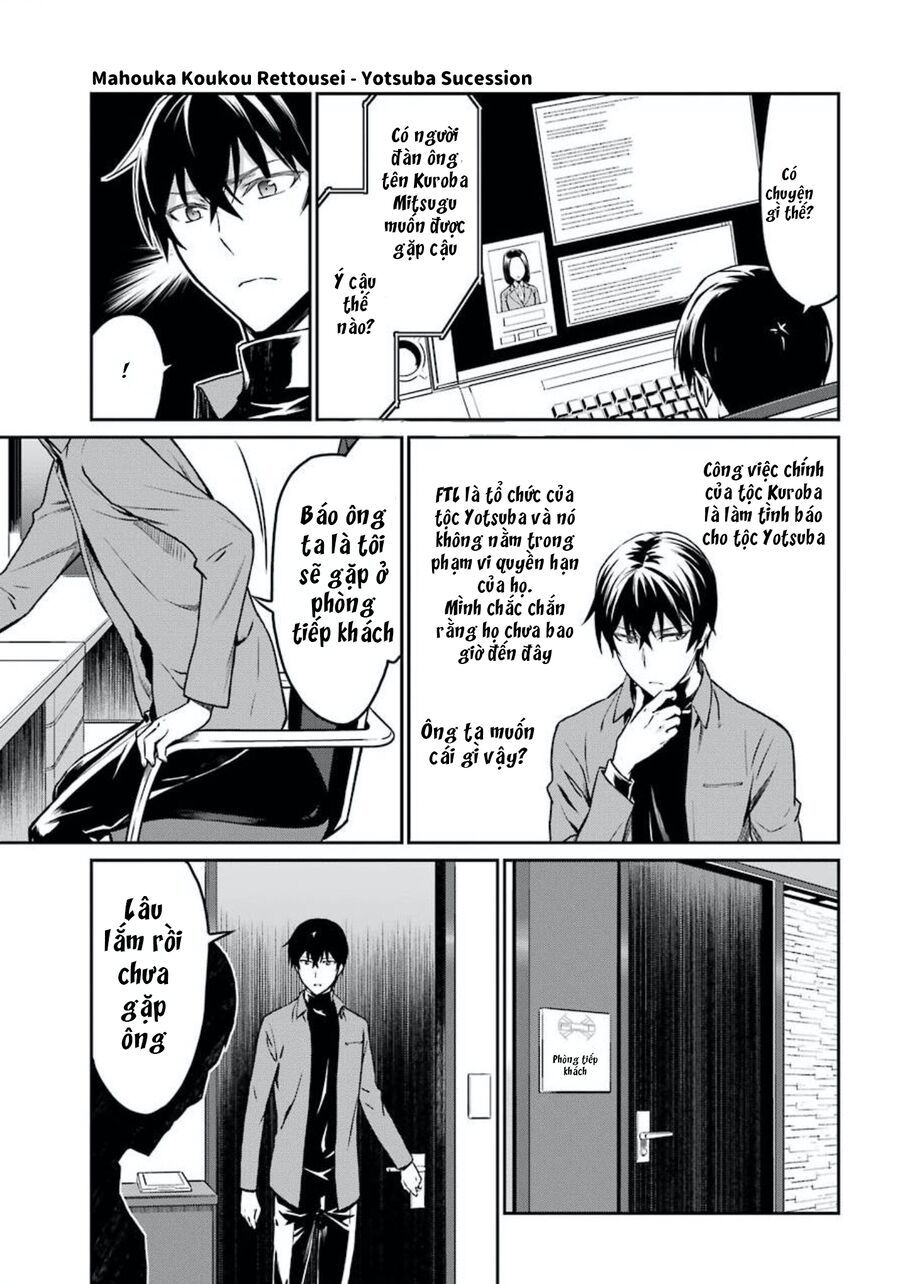Mahouka Koukou No Rettousei - Yotsuba Keishou-Hen Chương 2 Ảnh 6