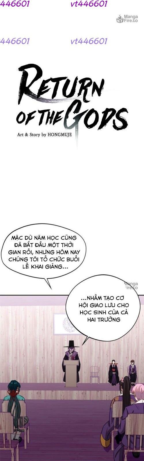 Sự Trở Lại Của Các Vị Thần Chương 23 Ảnh 3