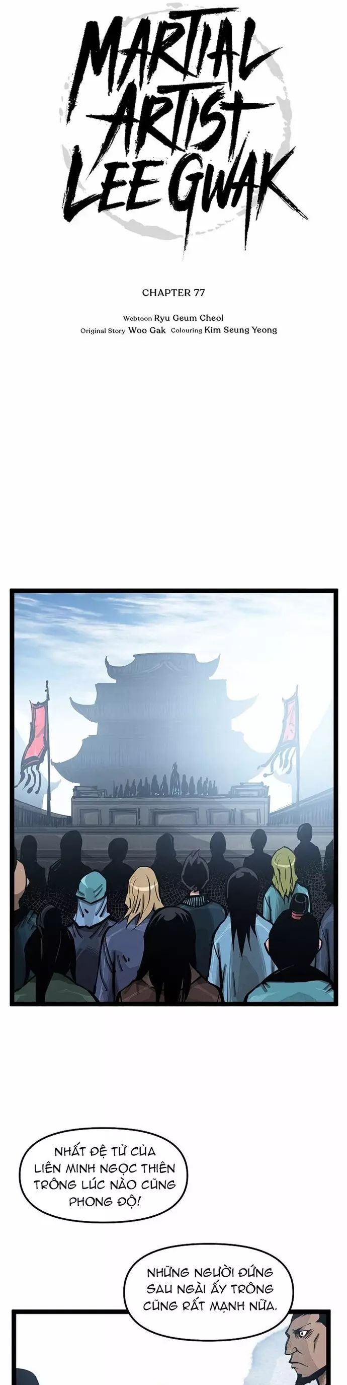 Võ Sĩ Lee Gwak Chương 77 Ảnh 6