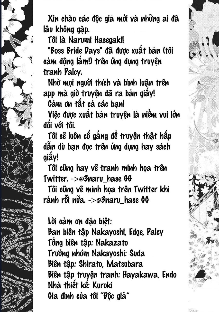 Boss Bride Days Chương 3.5 Ảnh 16