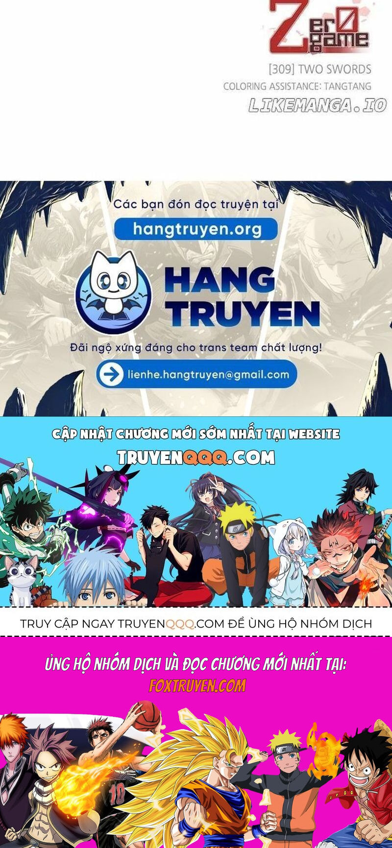 Zero Game Chương 300 Ảnh 141