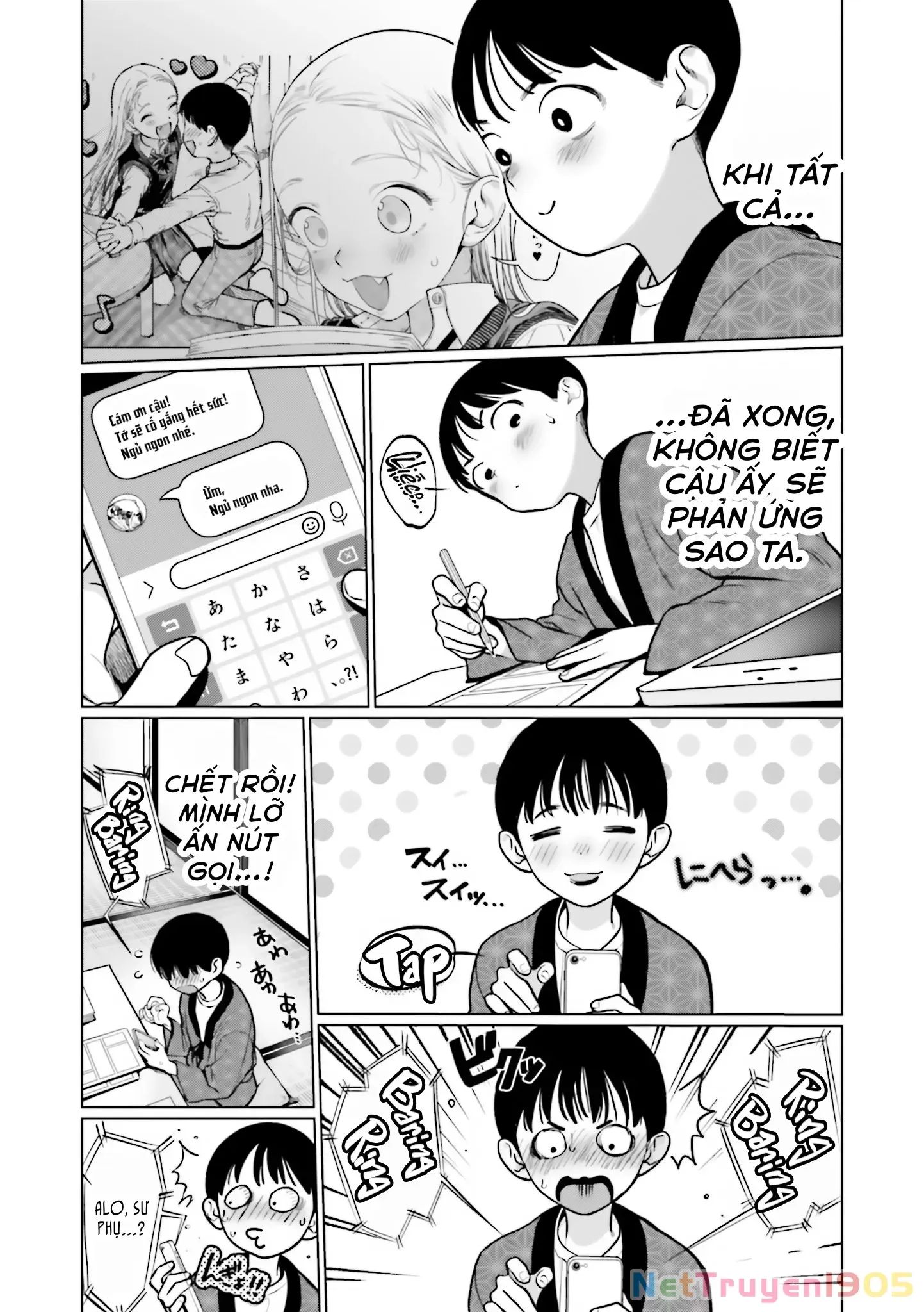 Bé Sơ Trung Sasha Và Thằng Bạn Otaku Cùng Lớp Chương 31 Ảnh 7