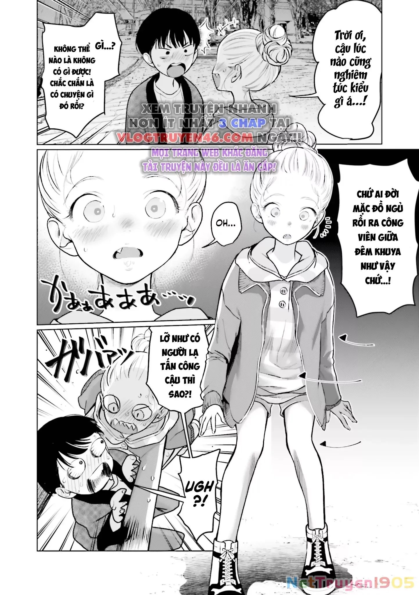 Bé Sơ Trung Sasha Và Thằng Bạn Otaku Cùng Lớp Chương 31 Ảnh 12