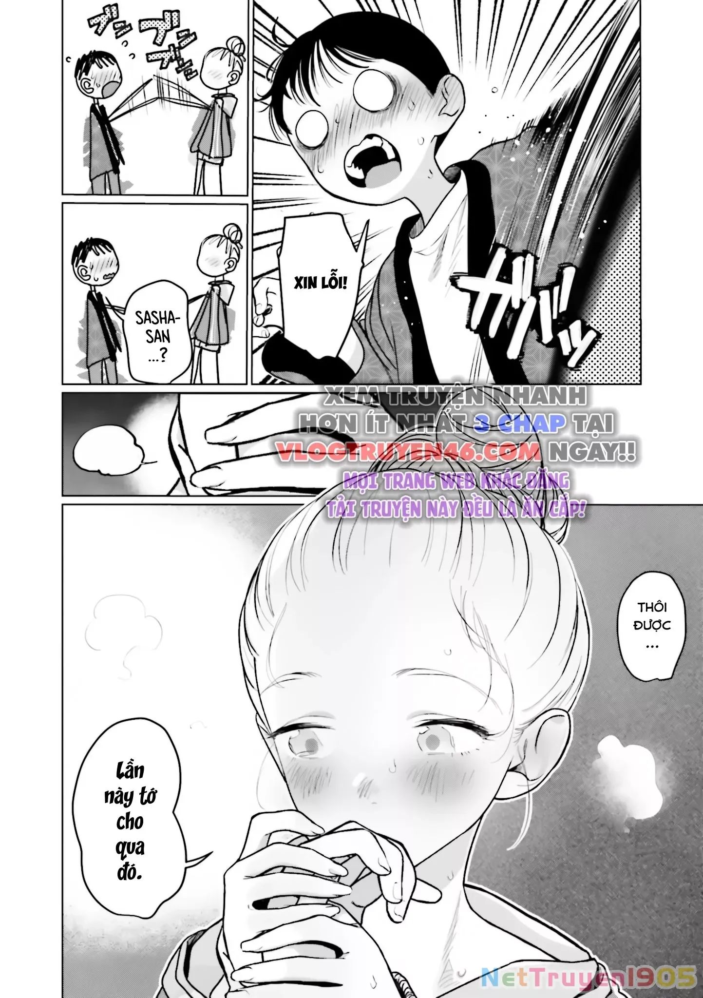 Bé Sơ Trung Sasha Và Thằng Bạn Otaku Cùng Lớp Chương 31 Ảnh 24