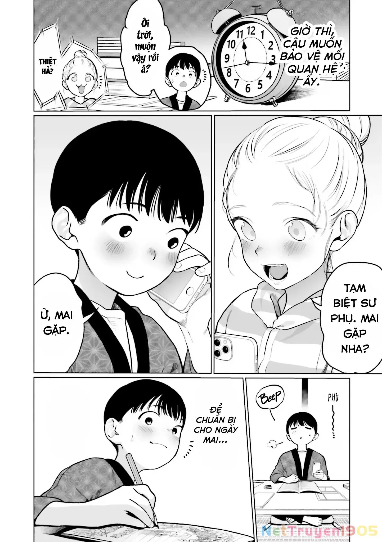 Bé Sơ Trung Sasha Và Thằng Bạn Otaku Cùng Lớp Chương 29 Ảnh 13