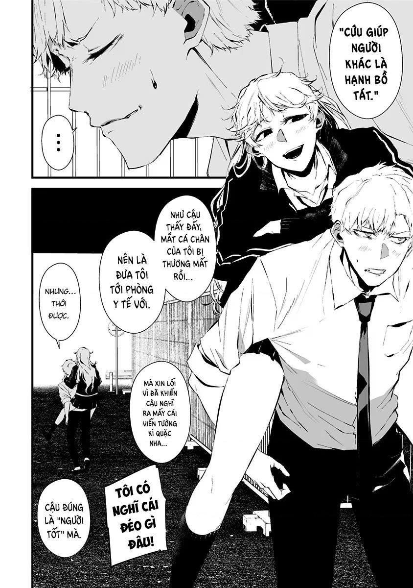 Xanh Thẳm Màu Lạnh Lùng, Đỏ Thẫm Sắc Quỷ Quyệt Chương 9 Ảnh 9