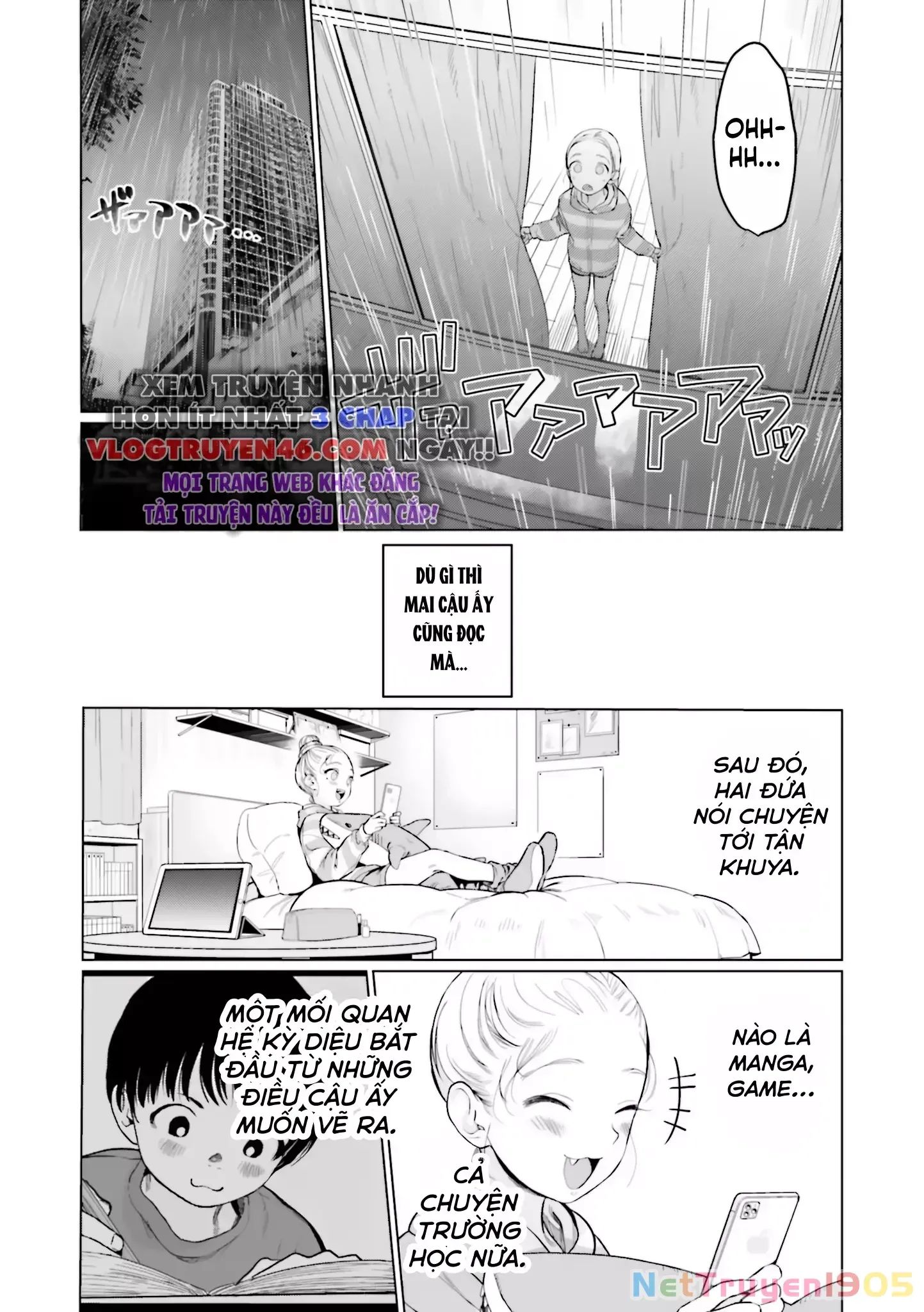 Bé Sơ Trung Sasha Và Thằng Bạn Otaku Cùng Lớp Chương 29 Ảnh 12