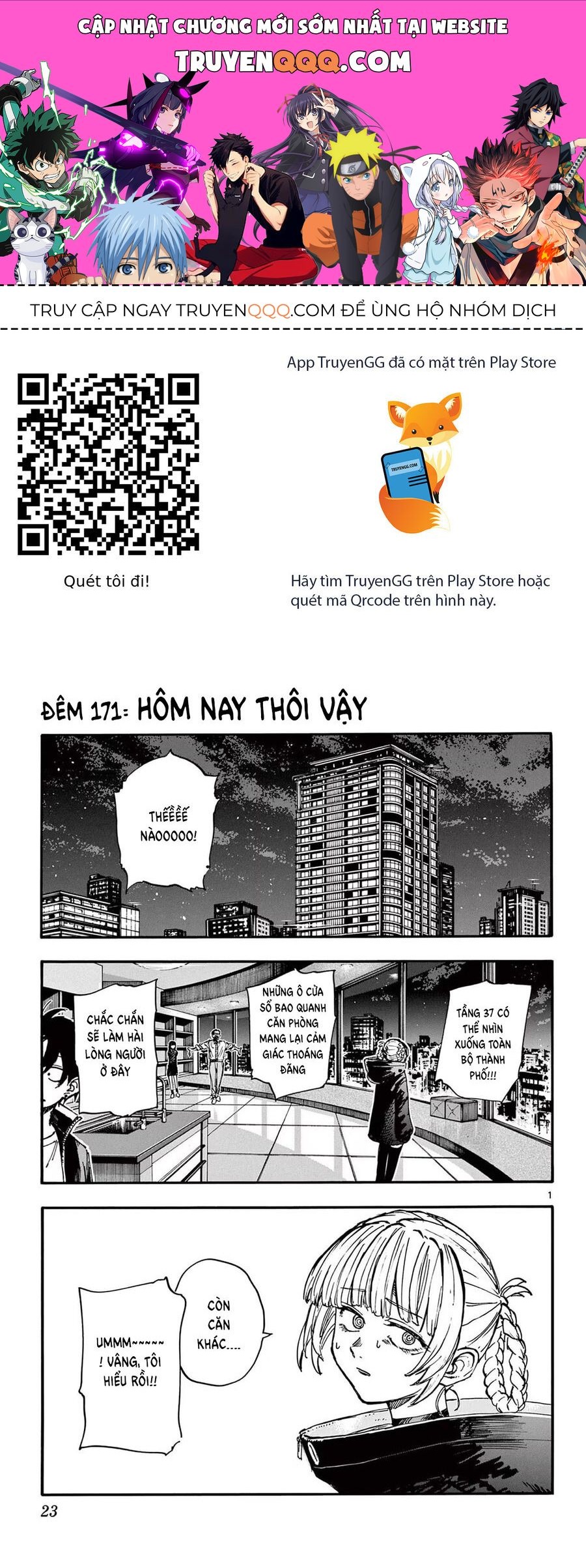 Yofukashi No Uta Chương 171 Ảnh 2