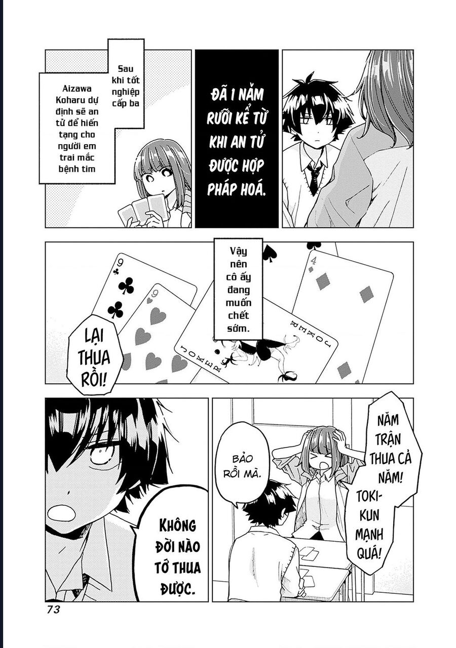 Aizawa Koharu Wa Shi Ni Isogu Chương 8.5 Ảnh 4