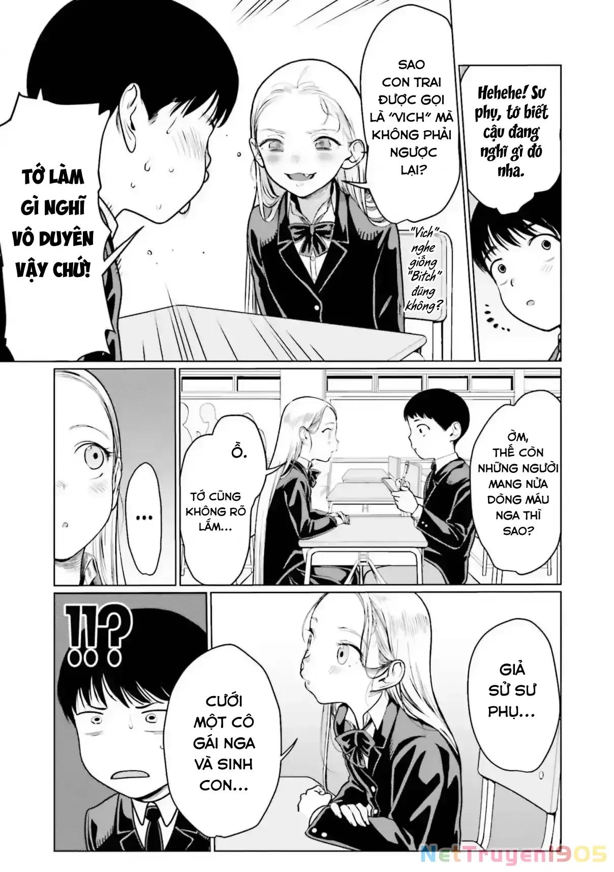Bé Sơ Trung Sasha Và Thằng Bạn Otaku Cùng Lớp Chương 24 Ảnh 4