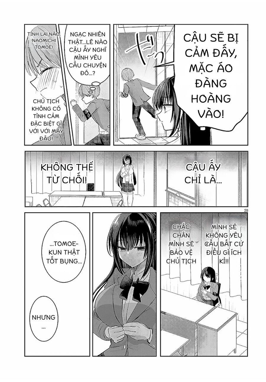 Kotowarenai Kaichou Wa Tomoe-Kun Ni Dake Shite Agetai Chương 1 Ảnh 21
