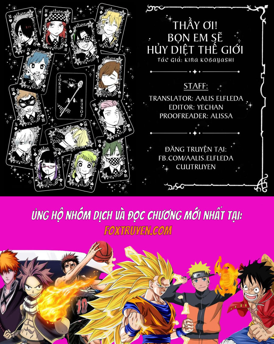 Thầy Ơi! Bọn Em Sẽ Hủy Diệt Thế Giới Chương 8 Ảnh 35
