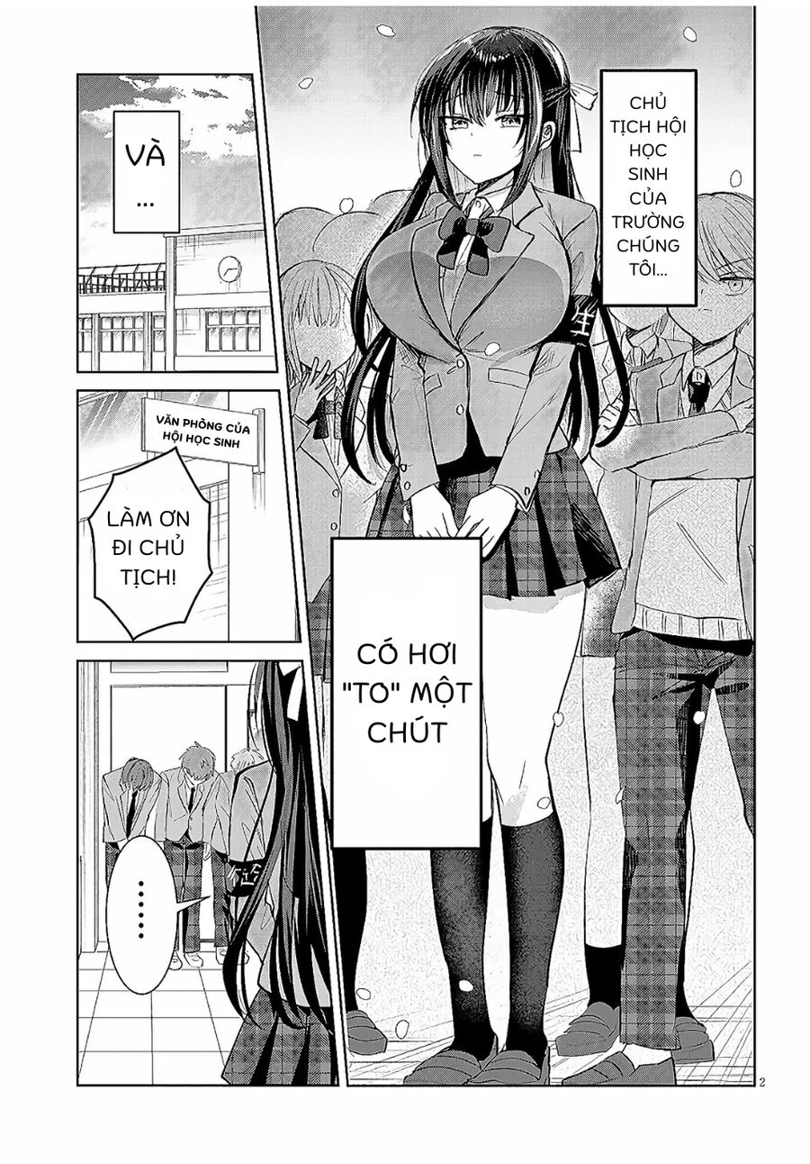 Kotowarenai Kaichou Wa Tomoe-Kun Ni Dake Shite Agetai Chương 1 Ảnh 3