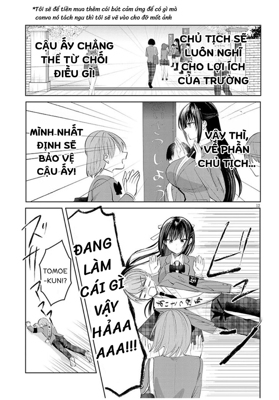 Kotowarenai Kaichou Wa Tomoe-Kun Ni Dake Shite Agetai Chương 1 Ảnh 13