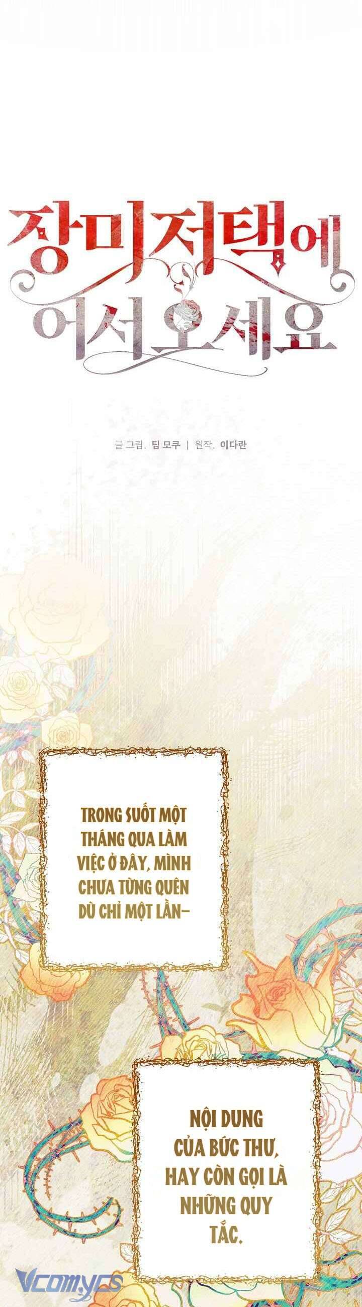 Chào Mừng Đến Với Dinh Thự Hoa Hồng Chương 9 Ảnh 9
