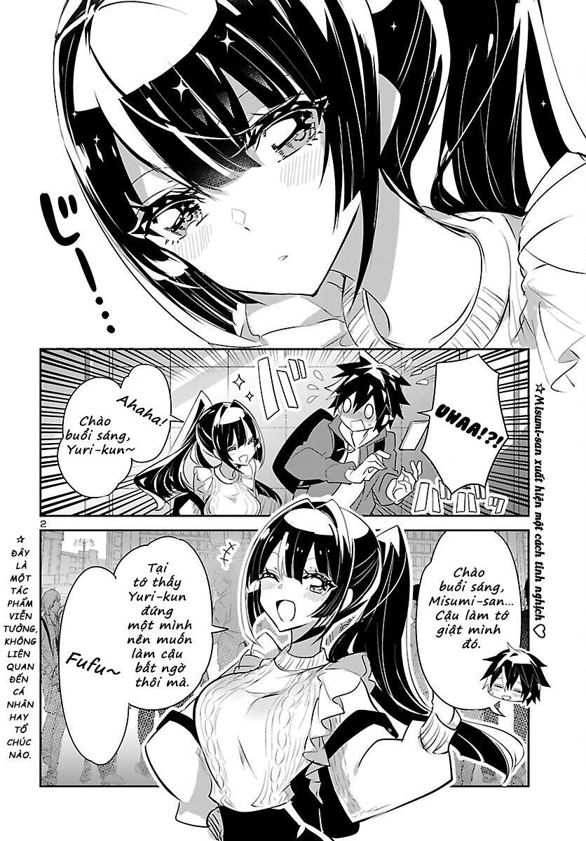 Misumi-San Không Thể Nhìn Thấu! Chương 14 Ảnh 3