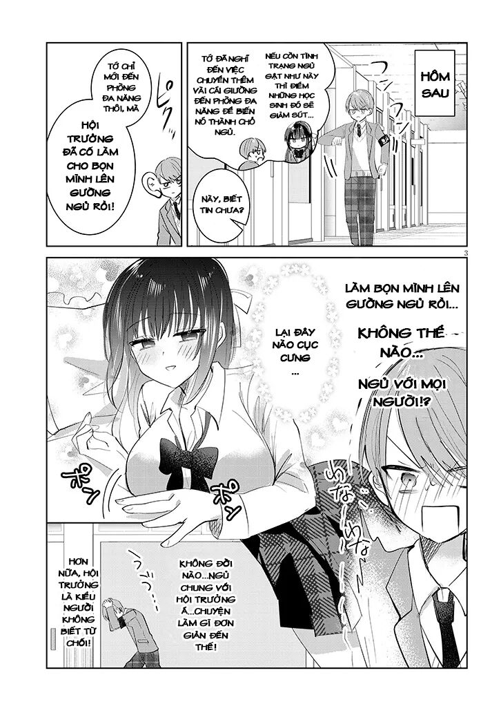 Kotowarenai Kaichou Wa Tomoe-Kun Ni Dake Shite Agetai Chương 2 Ảnh 4