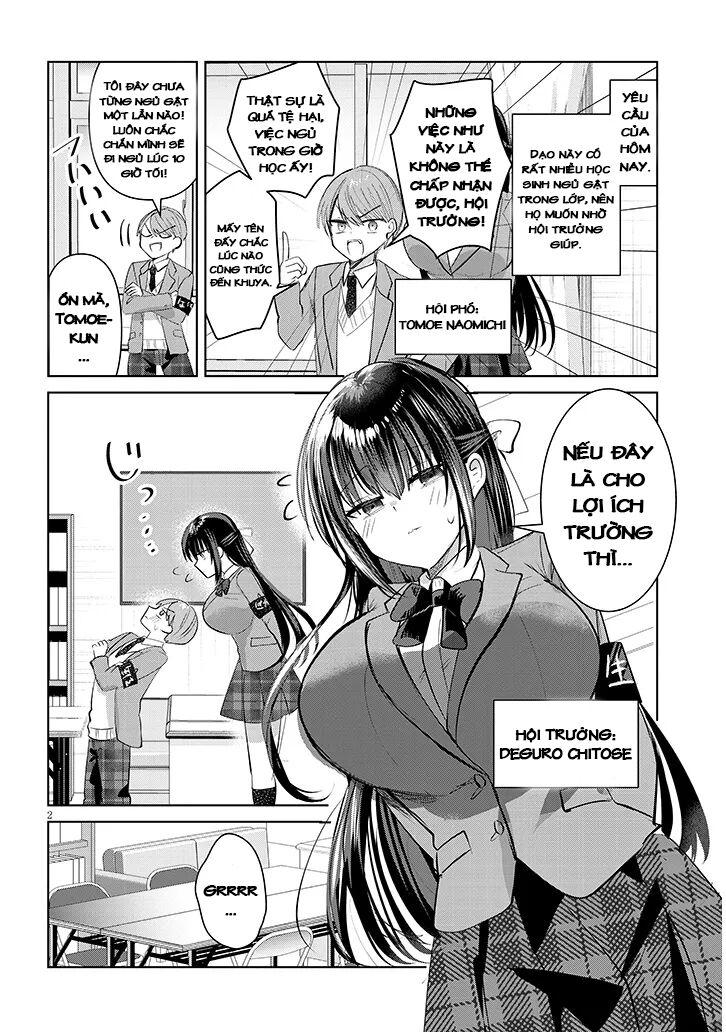 Kotowarenai Kaichou Wa Tomoe-Kun Ni Dake Shite Agetai Chương 2 Ảnh 3