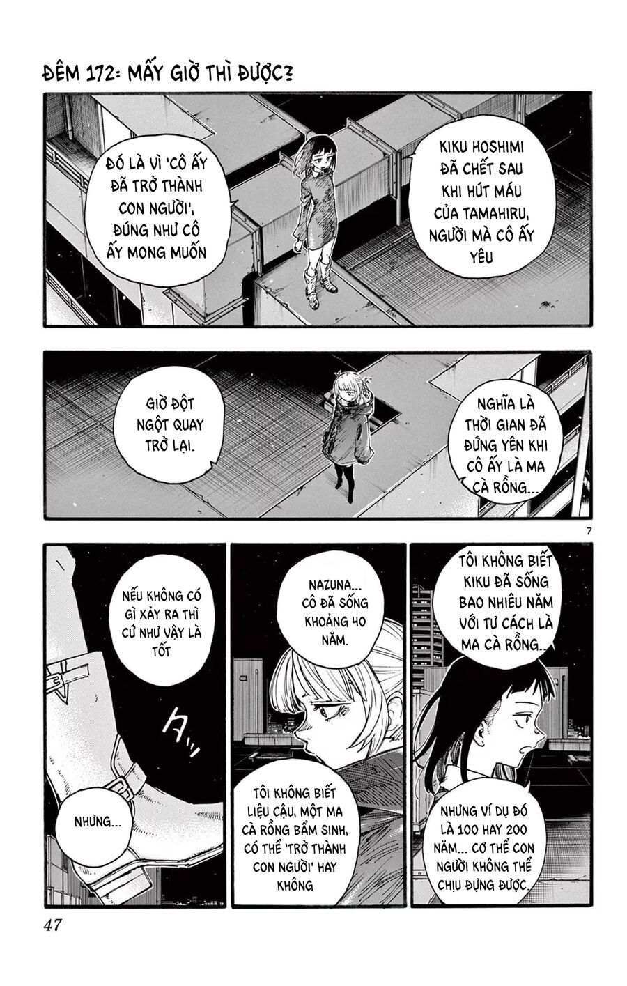 Yofukashi No Uta Chương 172 Ảnh 8