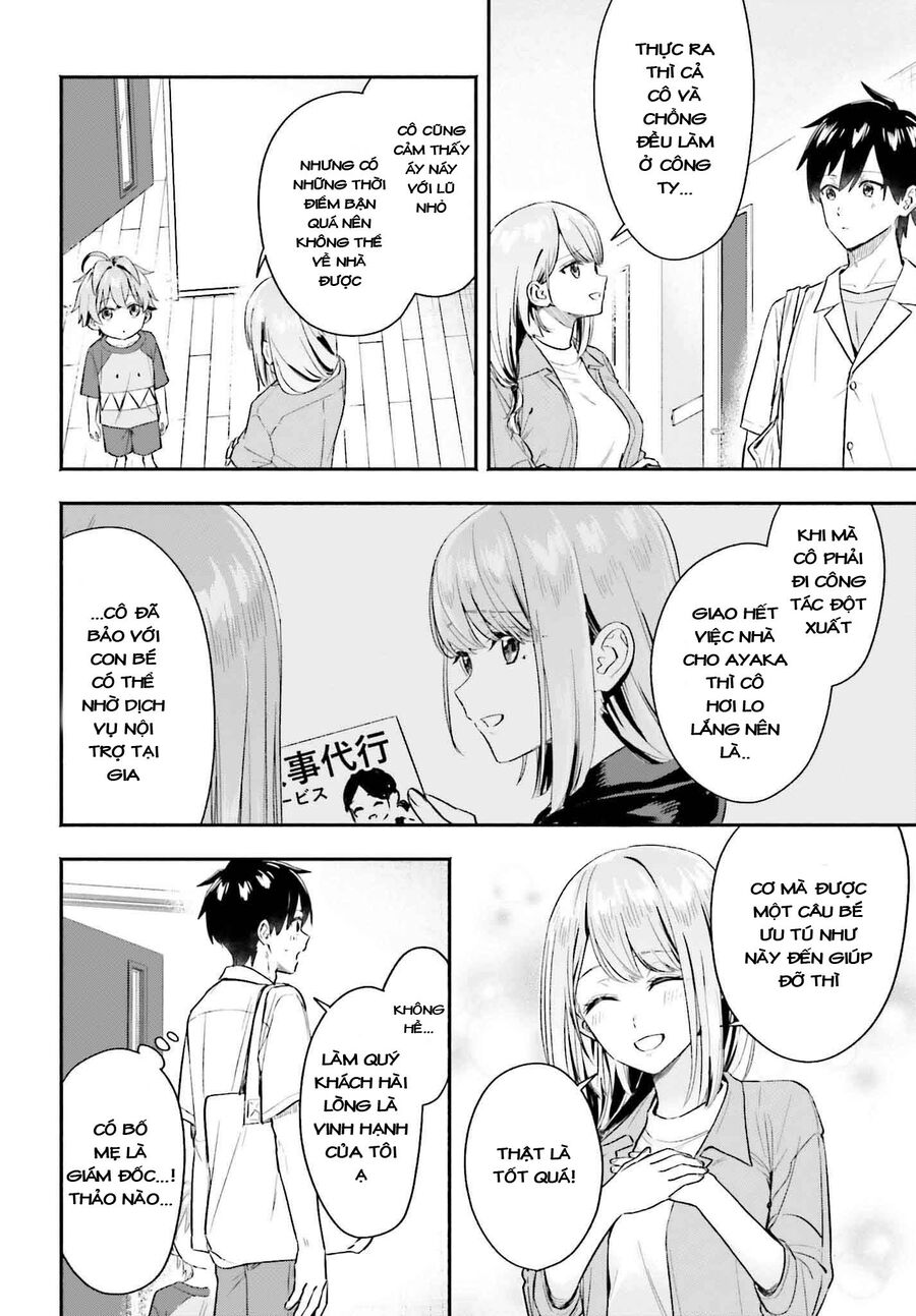 Khi Bắt Đầu Làm Công Việc Nội Trợ Bán Thời Gian, Tôi Được Gia Đình Idol Của Trường Để Ý Lúc Nào Không Hay Chương 4 Ảnh 5