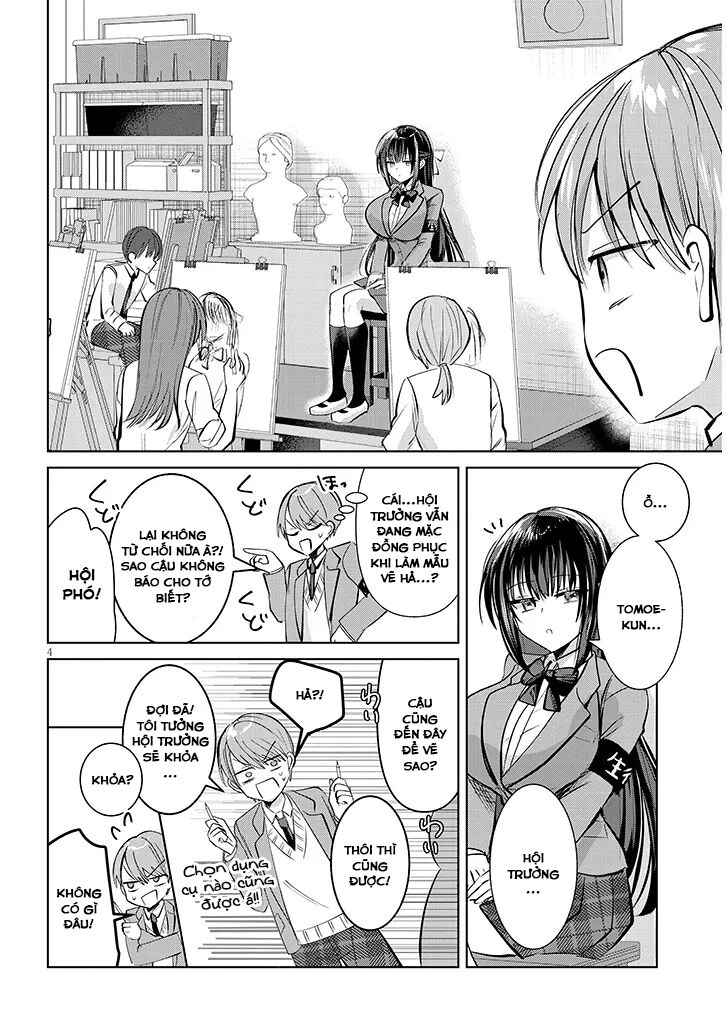 Kotowarenai Kaichou Wa Tomoe-Kun Ni Dake Shite Agetai Chương 3 Ảnh 5