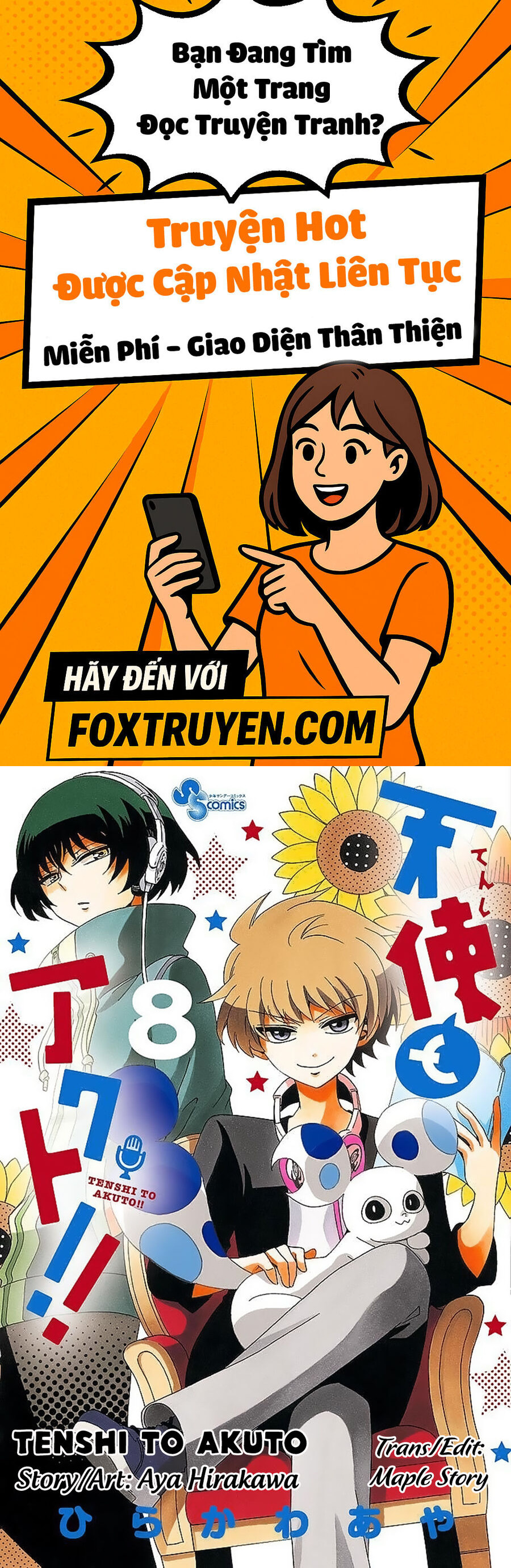 Tenshi To Akuto!! Chương 69 Ảnh 2