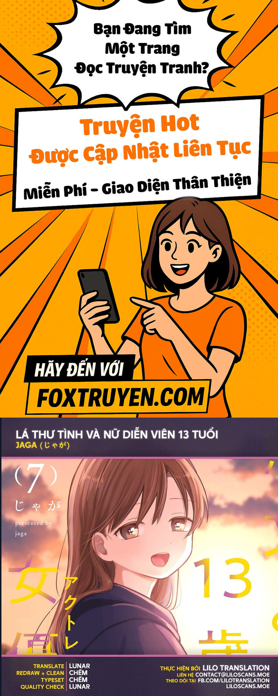 Lá Thư Tình Và Nữ Diễn Viên 13 Tuổi Chương 34 Ảnh 2